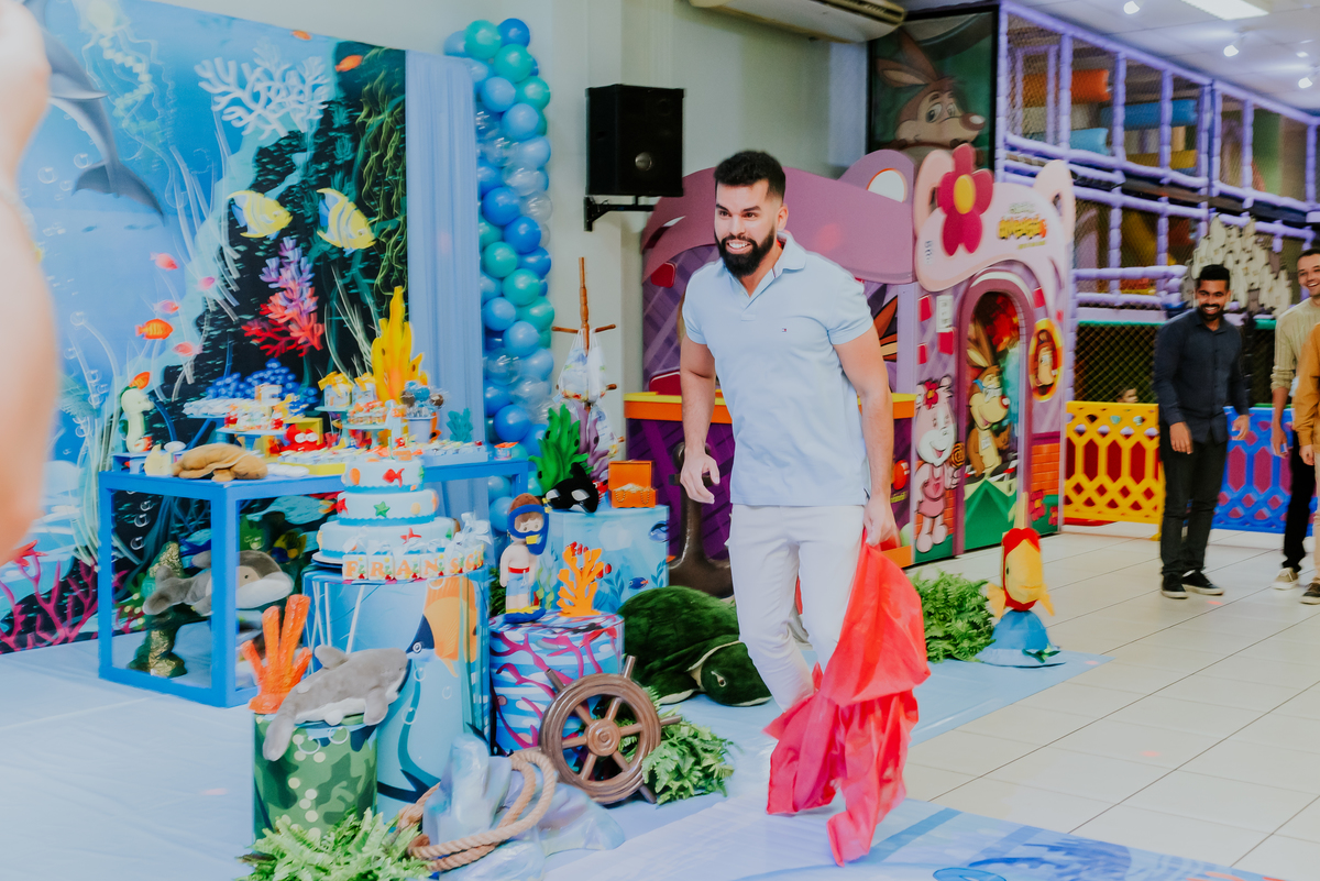 fotografia festa infantil rio de janeiro espaco diversao jardim guanabara ilha do governador 1 ano francisco fundo do mar 