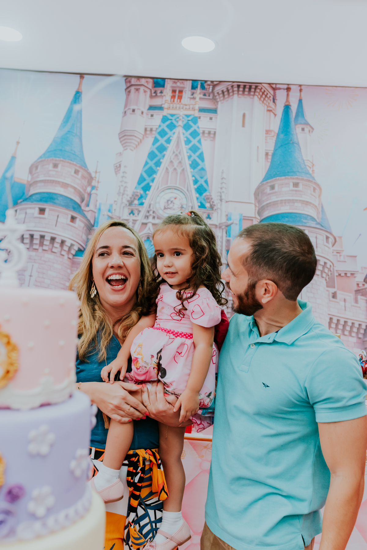 fotografia festa infantil julia 3 anos estação faz de conta cachambi rio de janeiro tema princesas 