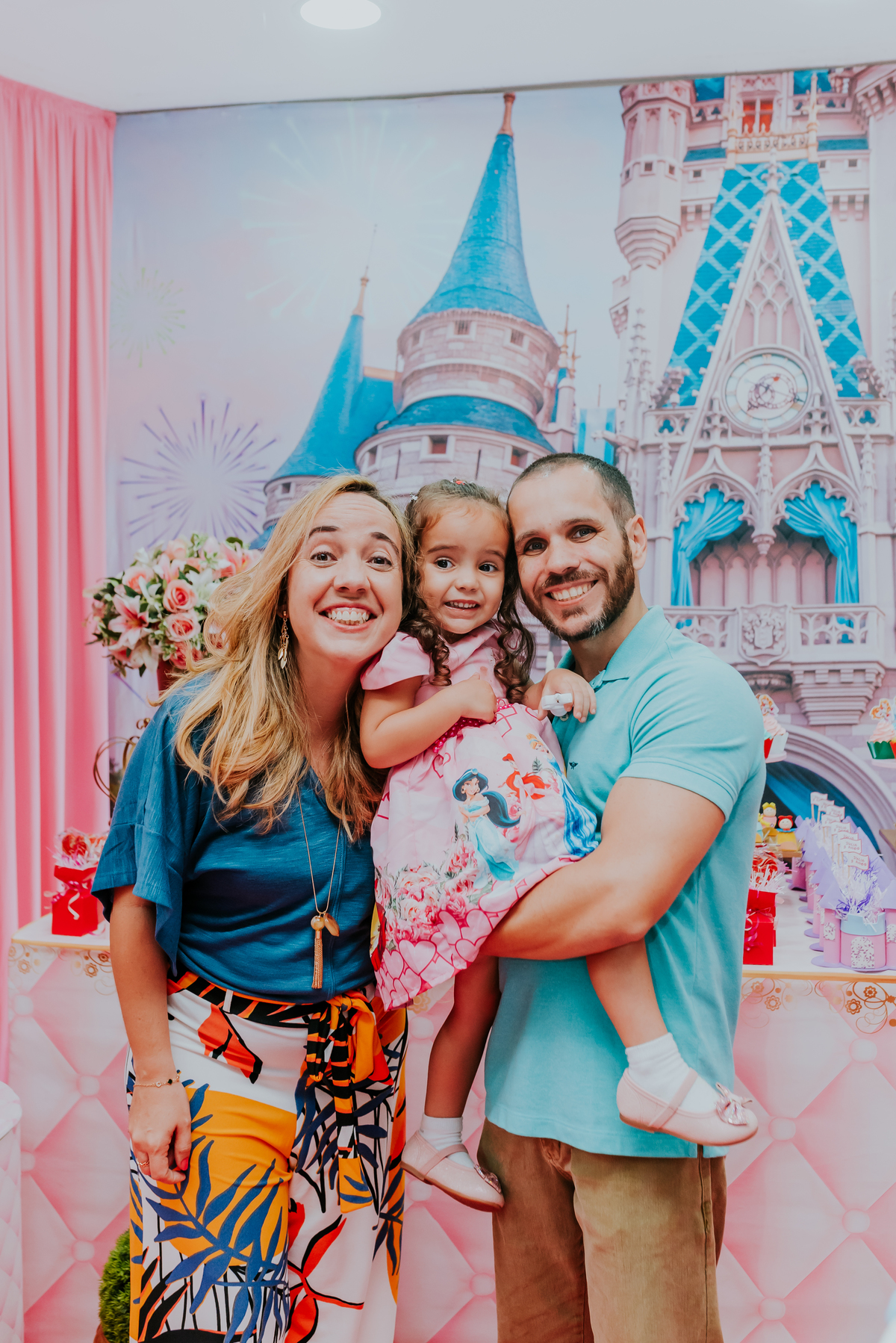 fotografia festa infantil julia 3 anos estação faz de conta cachambi rio de janeiro tema princesas 