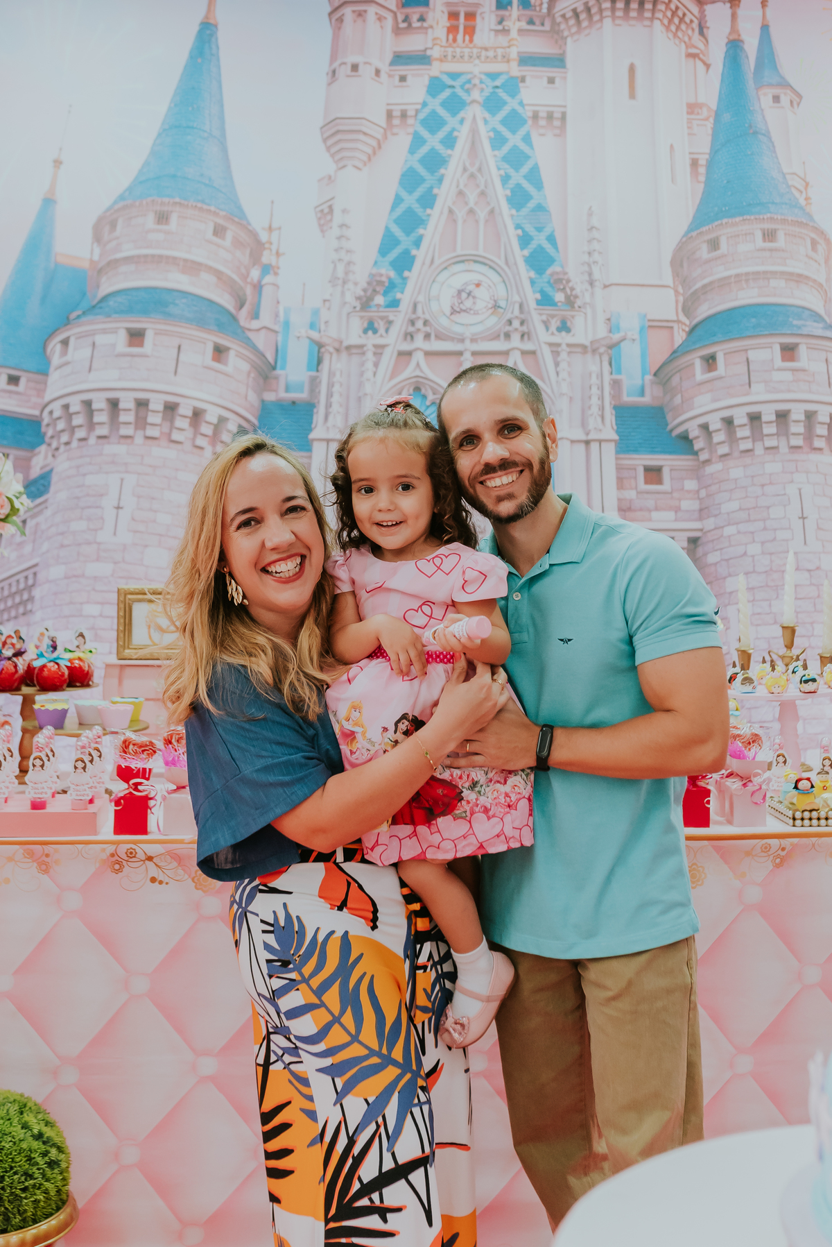 fotografia festa infantil julia 3 anos estação faz de conta cachambi rio de janeiro tema princesas 