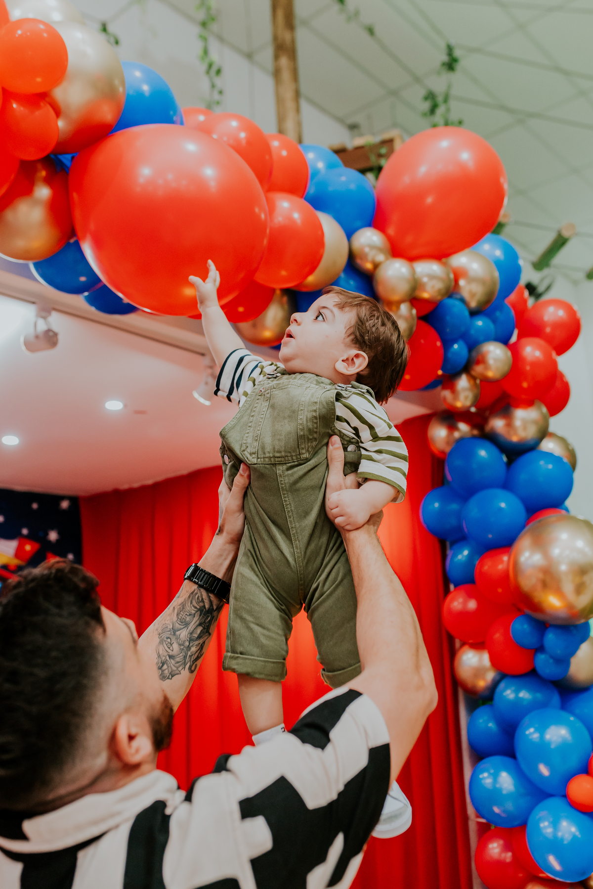 fotografia festa infantil casa de festas baladauê meier Rio de Janeiro fotografa de familia 1 ano bento tema circo