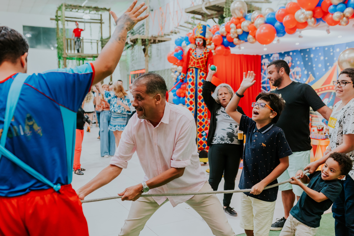 fotografia festa infantil casa de festas baladauê meier Rio de Janeiro fotografa de familia 1 ano bento tema circo