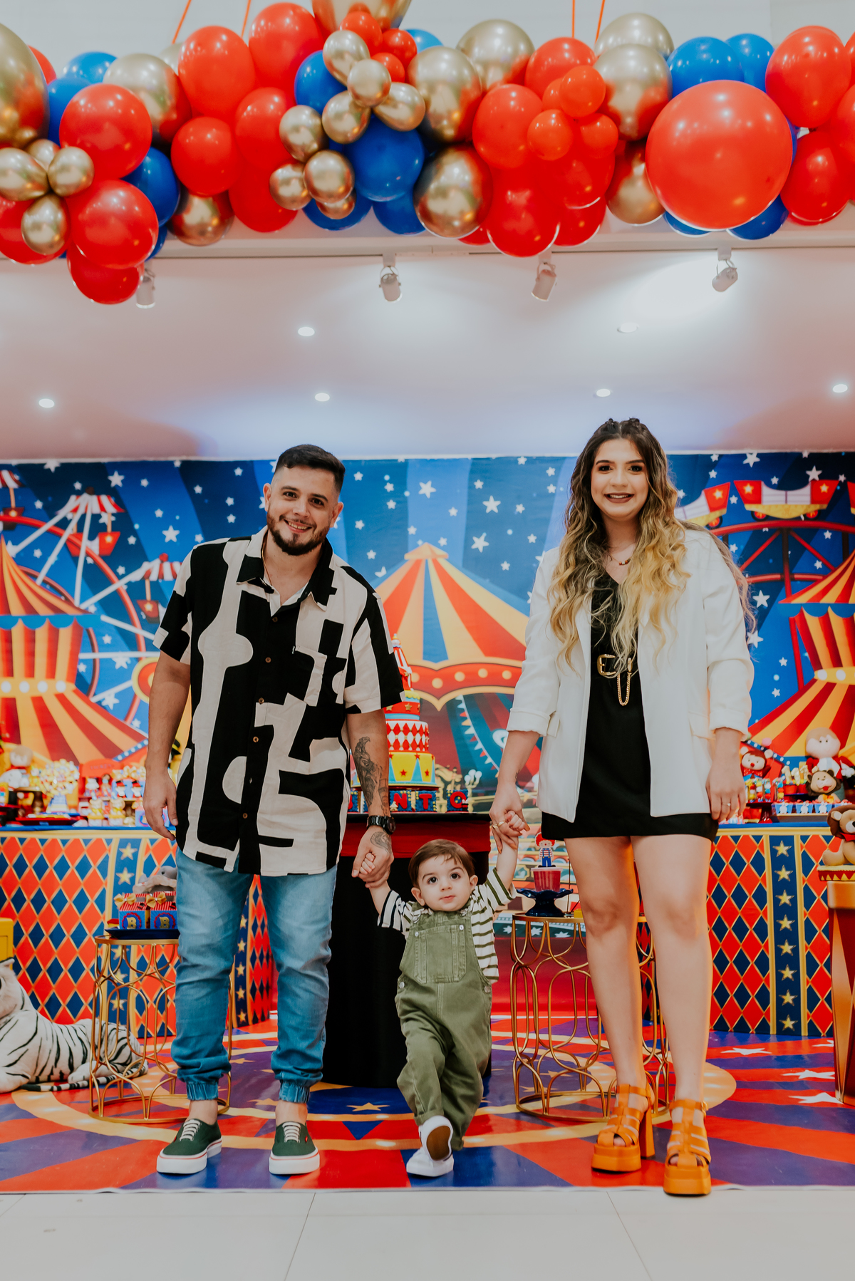 fotografia festa infantil casa de festas baladauê meier Rio de Janeiro fotografa de familia 1 ano bento tema circo