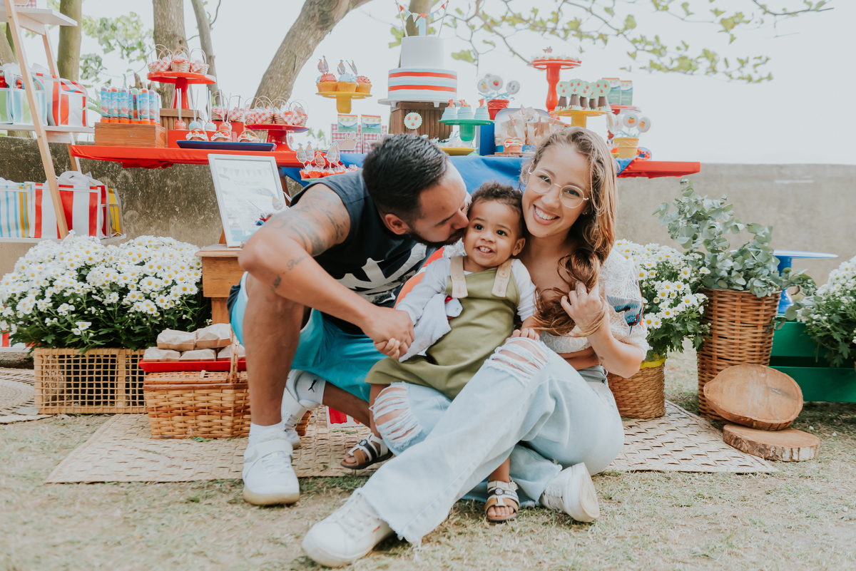 fotografia festa infantil ao ar livre piquenique 1 ano guilherme iate clube jardim Guanabara rio de janeiro 