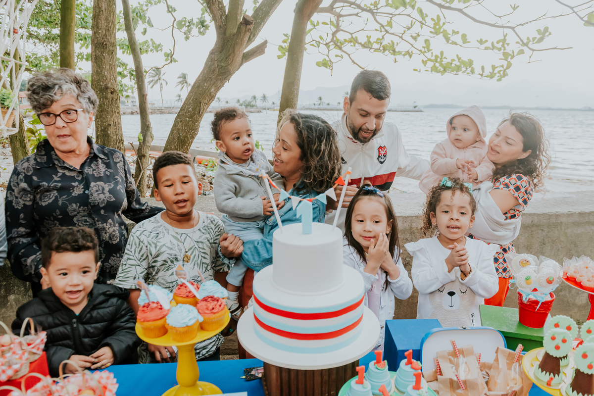 fotografia festa infantil ao ar livre piquenique 1 ano guilherme iate clube jardim Guanabara rio de janeiro 