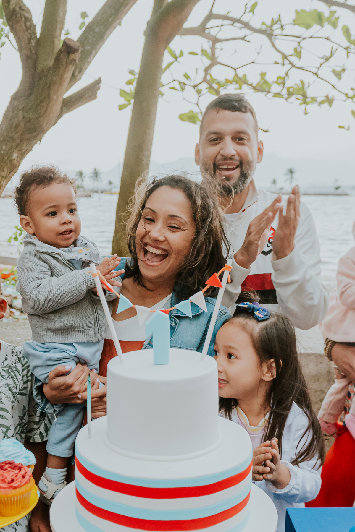 fotografia festa infantil ao ar livre piquenique 1 ano guilherme iate clube jardim Guanabara rio de janeiro 