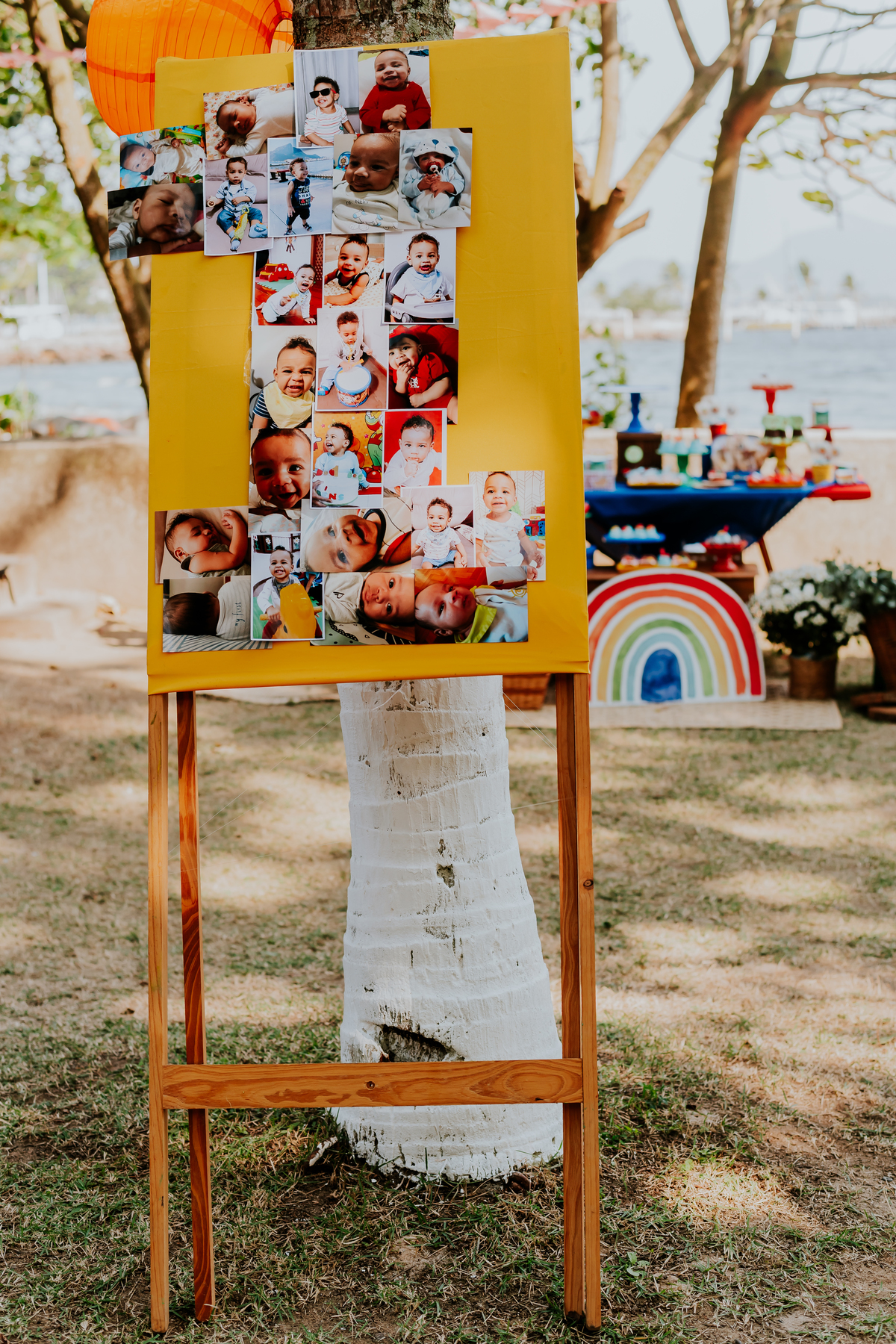 fotografia festa infantil ao ar livre piquenique 1 ano guilherme iate clube jardim Guanabara rio de janeiro 