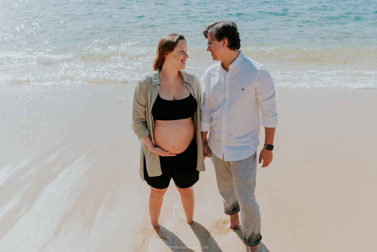 fotografia ensaio gestante externo praia vermelha urca Rio de Janeiro fotografa família rj Bruna Guerson