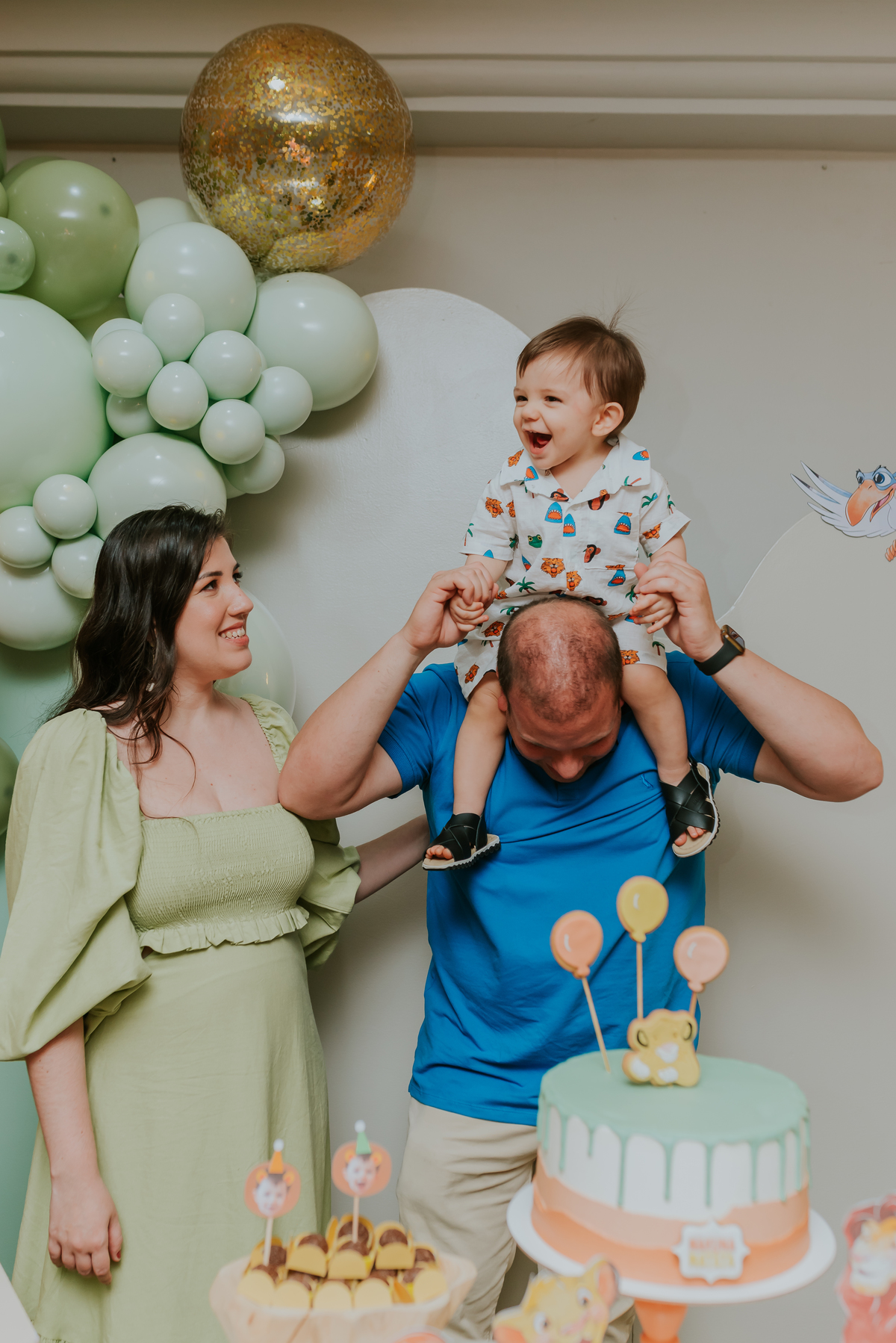 fotografia festa infantil Rio de Janeiro 1 ano Miguel rei leao fotografa 