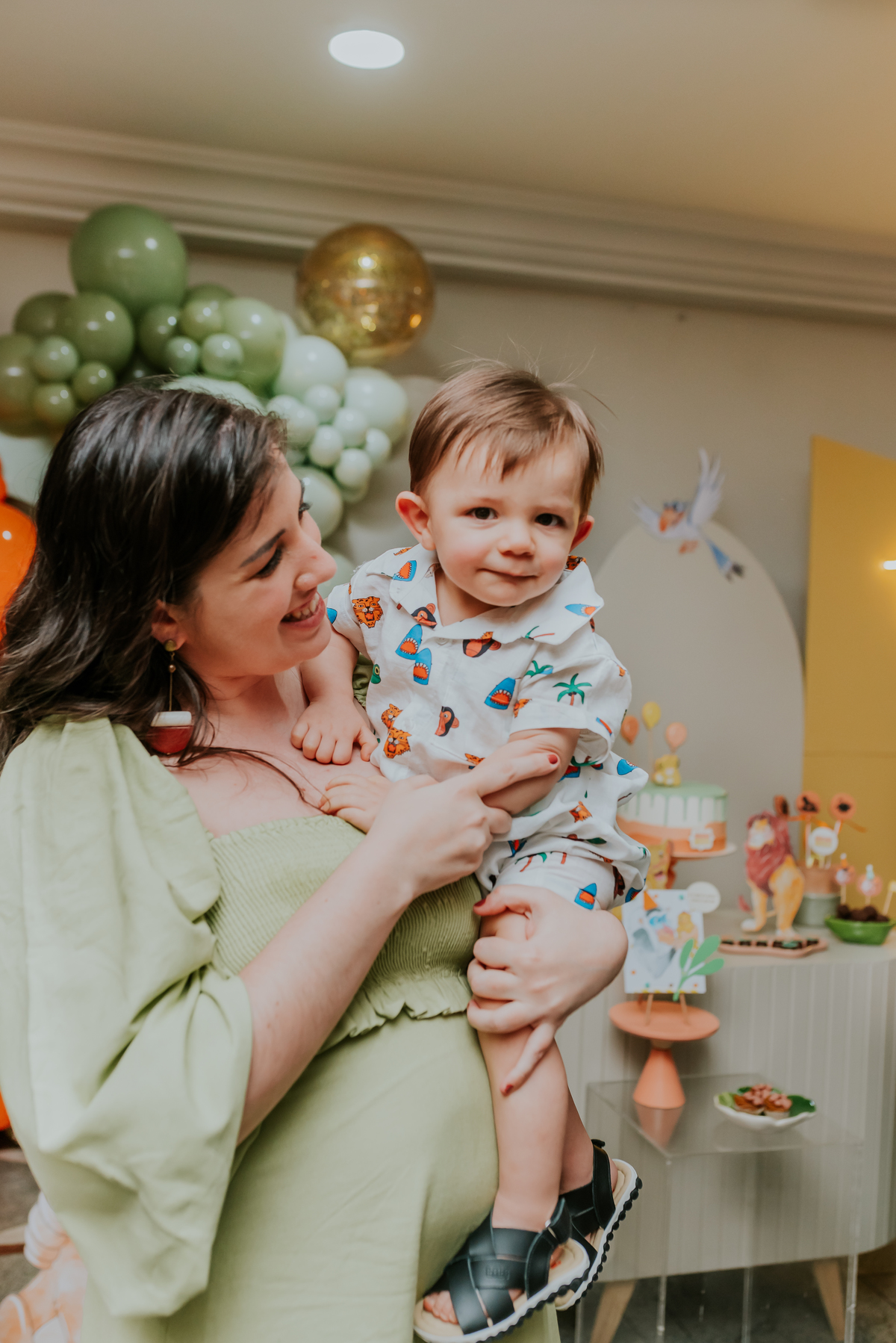 fotografia festa infantil Rio de Janeiro 1 ano Miguel rei leao fotografa 