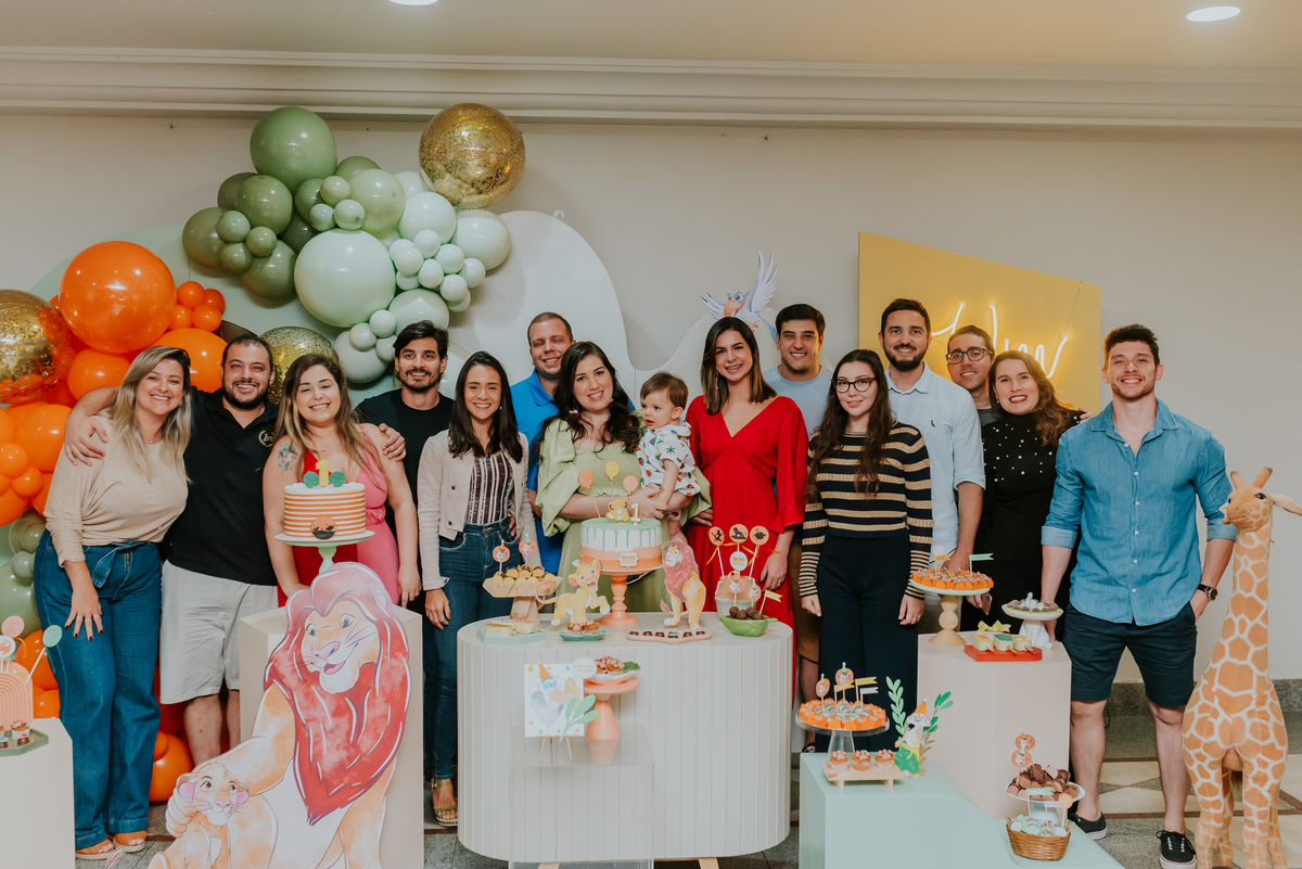 fotografia festa infantil Rio de Janeiro 1 ano Miguel rei leao fotografa 