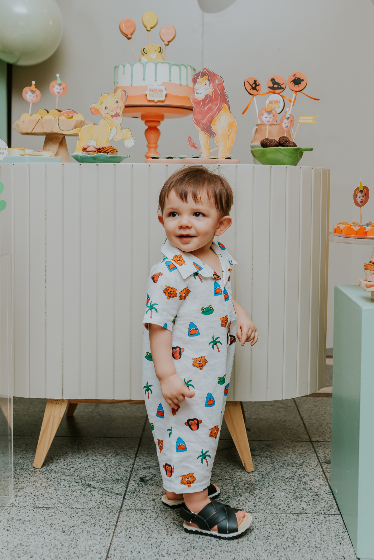 fotografia festa infantil Rio de Janeiro 1 ano Miguel rei leao fotografa 