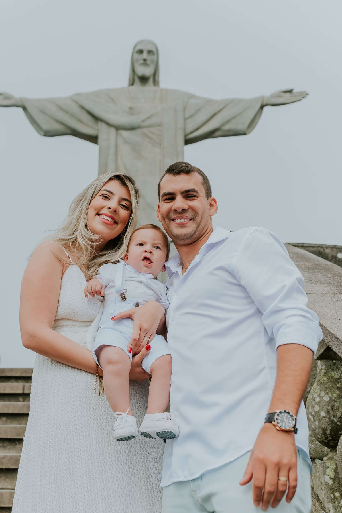 fotografia batizado batismo Valentim cristo redentor Rio de Janeiro fotografa de familia rj 