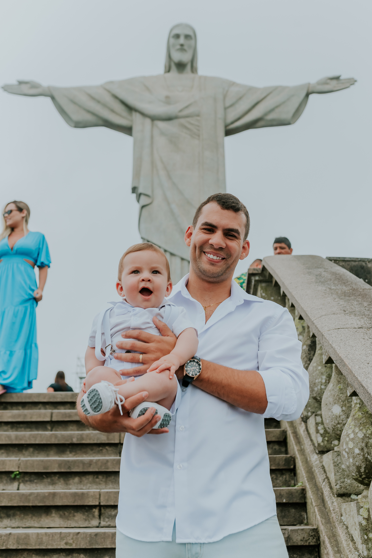 fotografia batizado batismo Valentim cristo redentor Rio de Janeiro fotografa de familia rj 