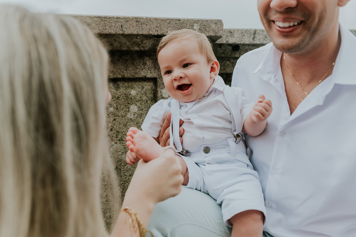 fotografia batizado batismo Valentim cristo redentor Rio de Janeiro fotografa de familia rj 