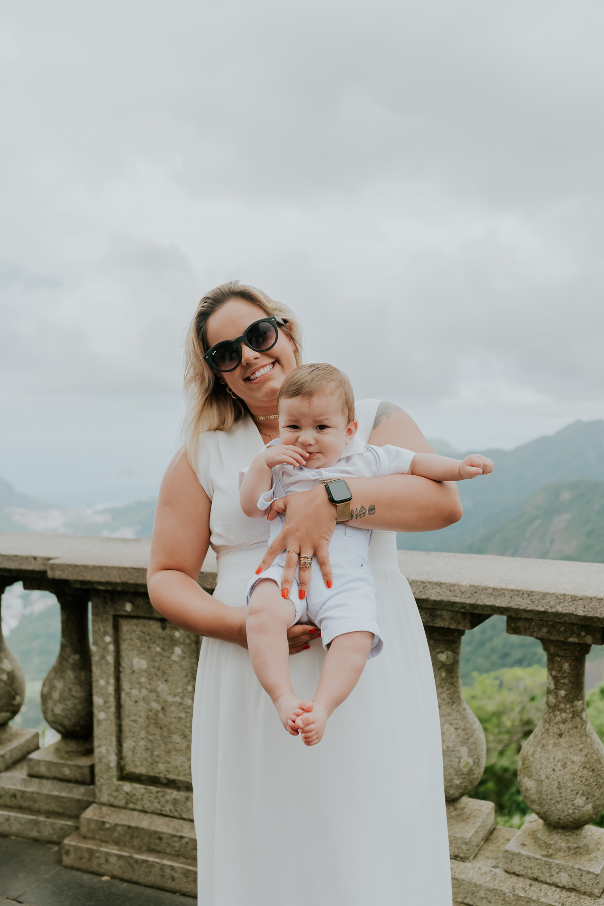 fotografia batizado batismo Valentim cristo redentor Rio de Janeiro fotografa de familia rj 