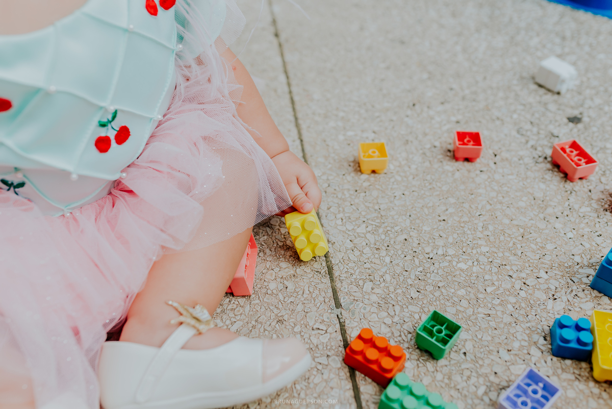 fotografia festa infantil Rio de Janeiro fotografa familia 1 ano Laura Tijuca tema cerejinha 