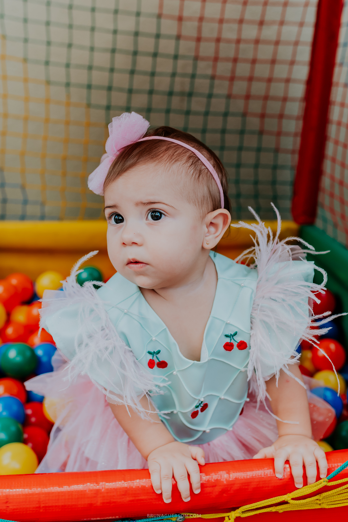 fotografia festa infantil Rio de Janeiro fotografa familia 1 ano Laura Tijuca tema cerejinha 