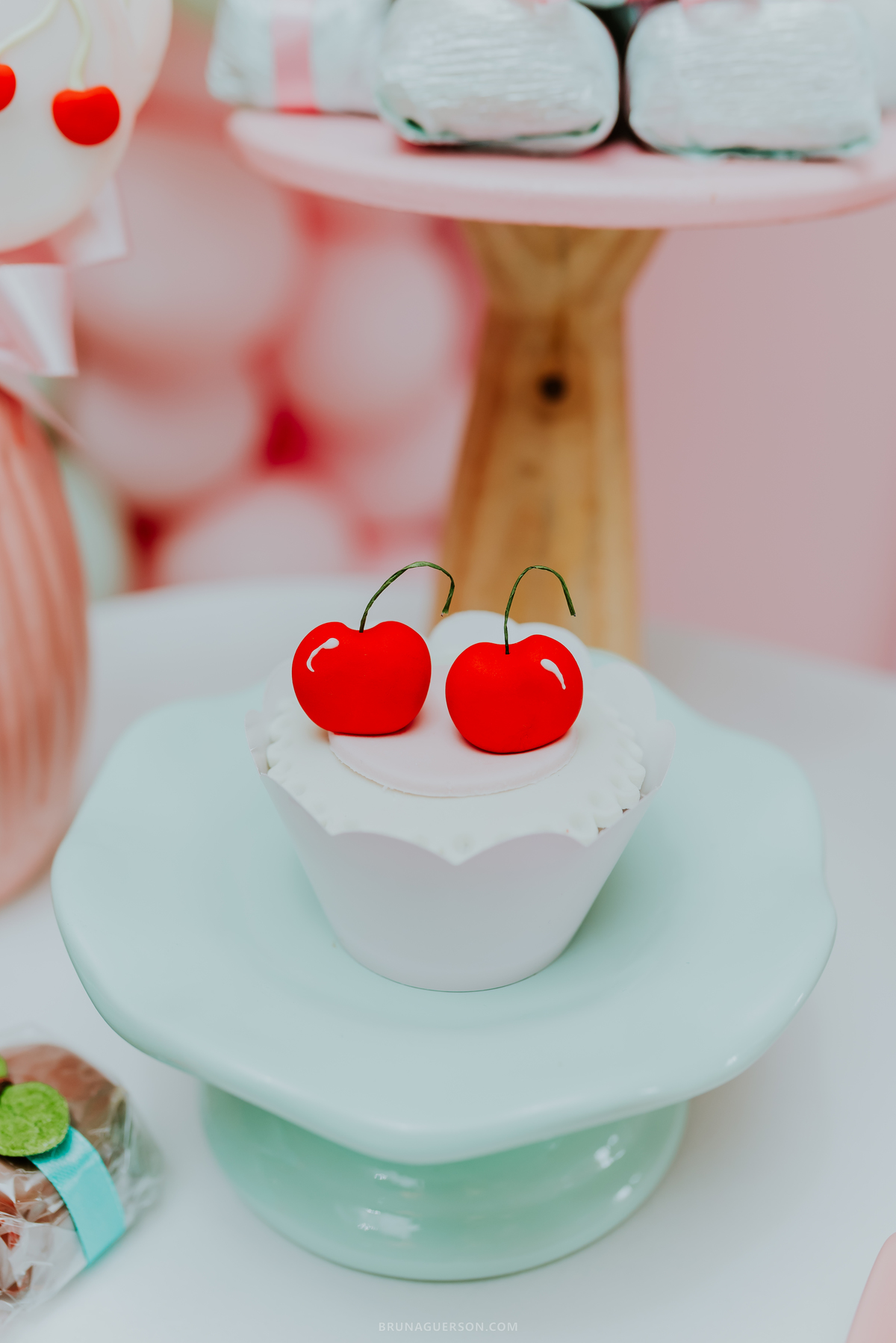 fotografia festa infantil Rio de Janeiro fotografa familia 1 ano Laura Tijuca tema cerejinha 