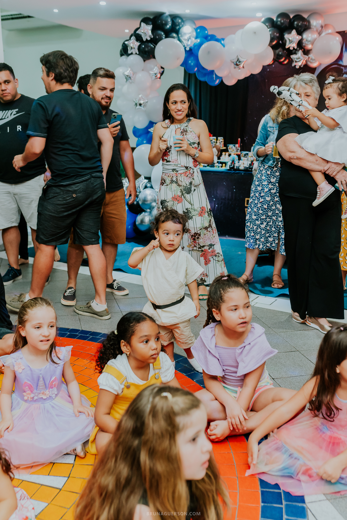 fotografia festa infantil turminha da pesada Tijuca Rio de Janeiro isis e Theo 2 anos gemeos fotografa familia tema stars Wars 