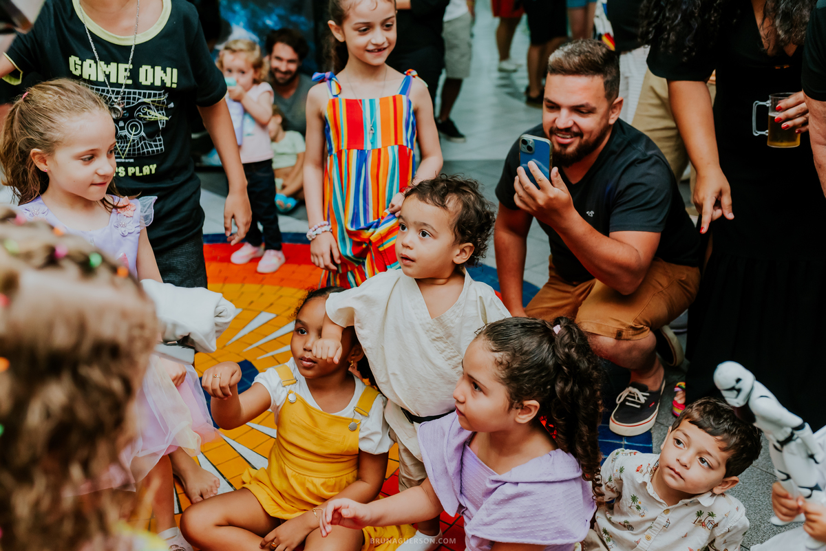 fotografia festa infantil turminha da pesada Tijuca Rio de Janeiro isis e Theo 2 anos gemeos fotografa familia tema stars Wars 