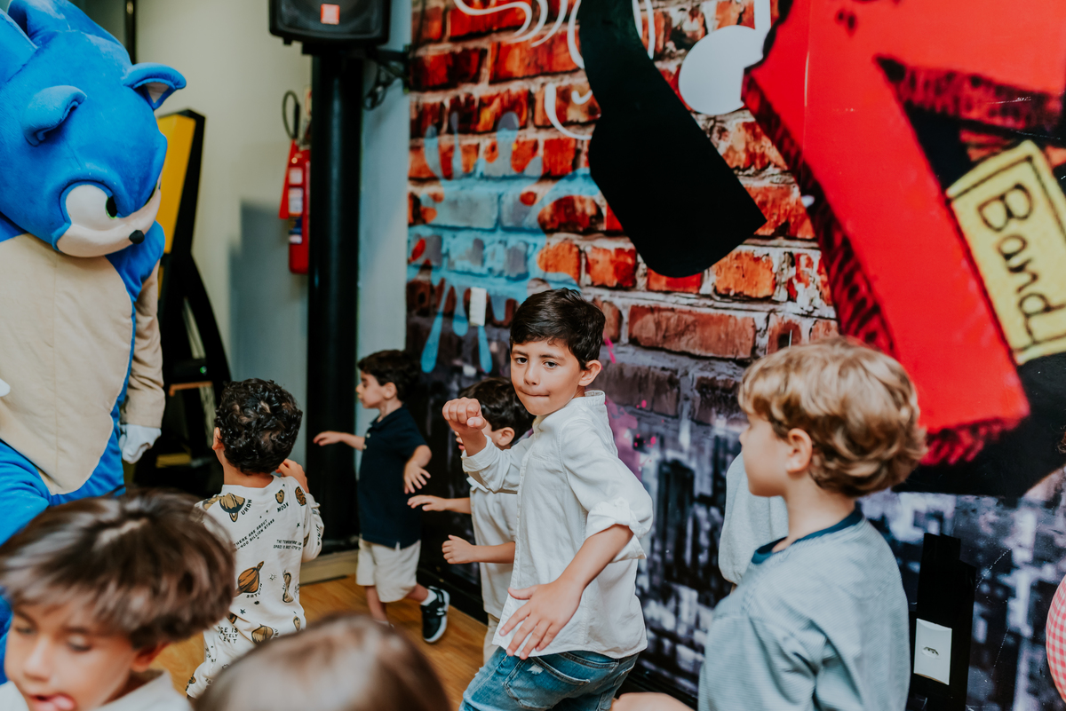 fotografia festa infantil ilha do governador casa de festa adoleta 5 anos Sonic tema fotografa familia rio de janeiro