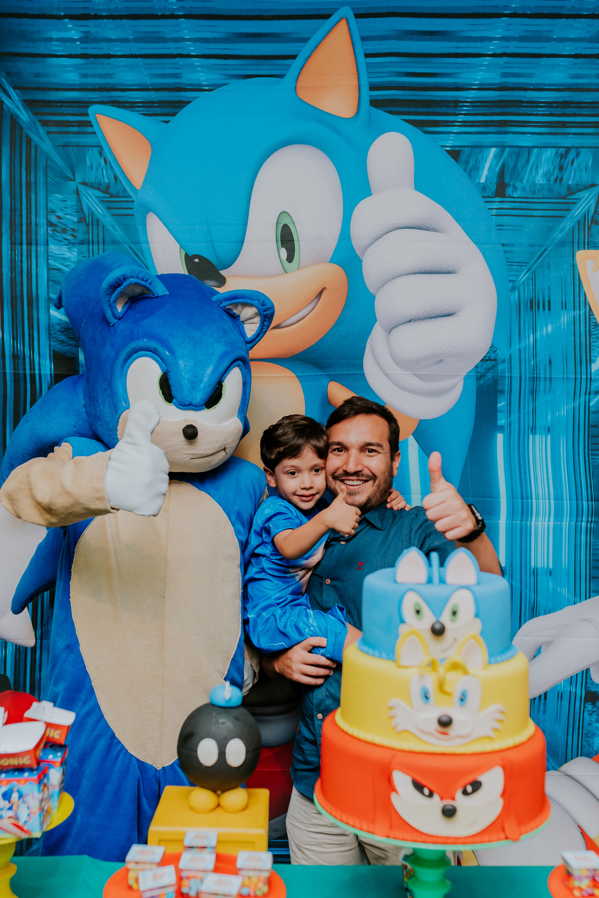 fotografia festa infantil ilha do governador casa de festa adoleta 5 anos Sonic tema fotografa familia rio de janeiro