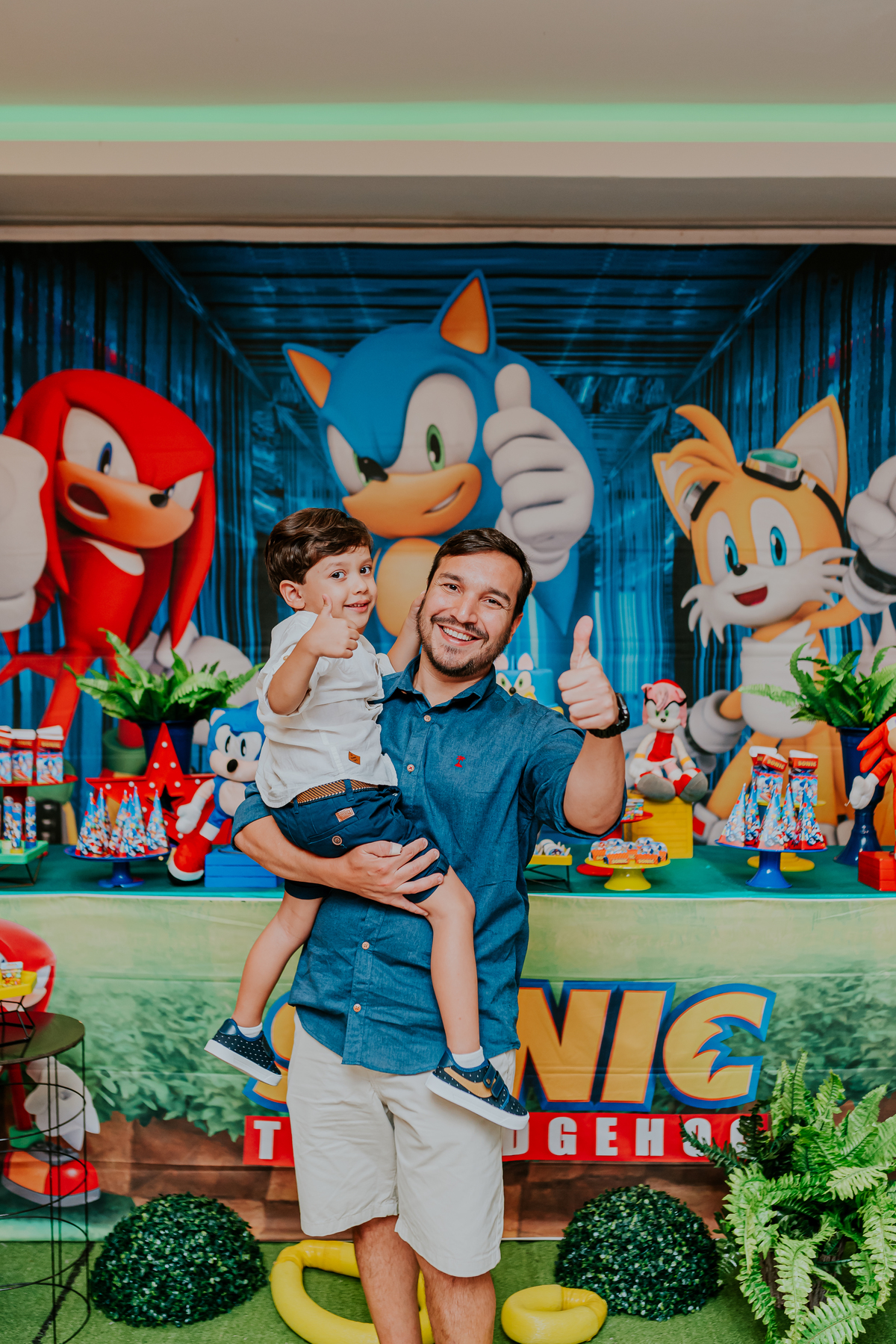 fotografia festa infantil ilha do governador casa de festa adoleta 5 anos Sonic tema fotografa familia rio de janeiro