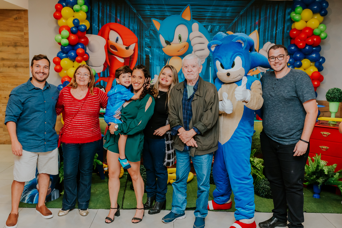 fotografia festa infantil ilha do governador casa de festa adoleta 5 anos Sonic tema fotografa familia rio de janeiro