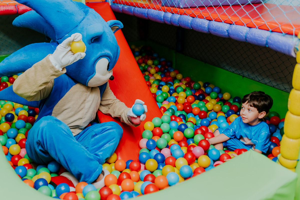 fotografia festa infantil ilha do governador casa de festa adoleta 5 anos Sonic tema fotografa familia rio de janeiro