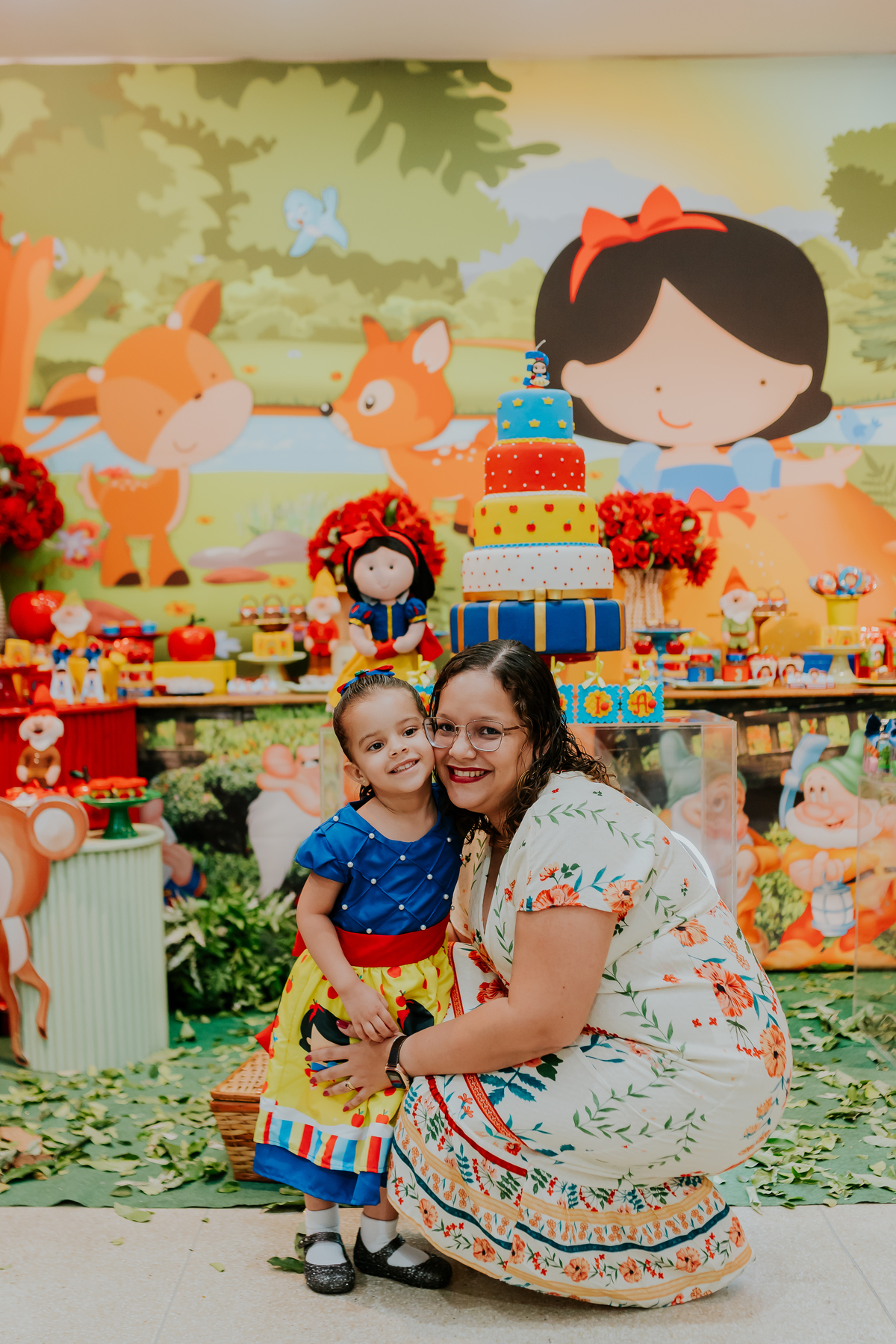 fotografia festa infantil Rio de Janeiro Tijuca Giulia 3 anos branca de neve fotografa bruna guerson