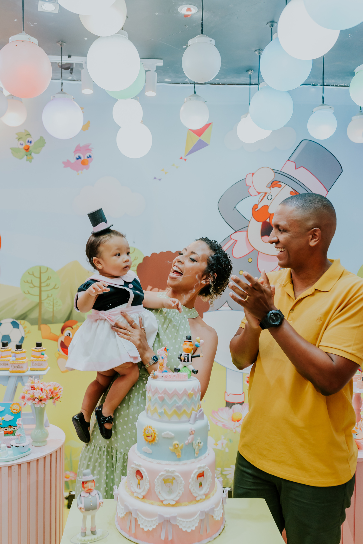 fotografia festa infantil 1 ano Cecilia rio de janeiro casa de festas tik tak Botafogo bruna Guerson 