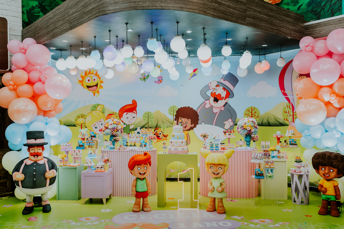 fotografia festa infantil 1 ano Cecilia rio de janeiro casa de festas tik tak Botafogo bruna Guerson 