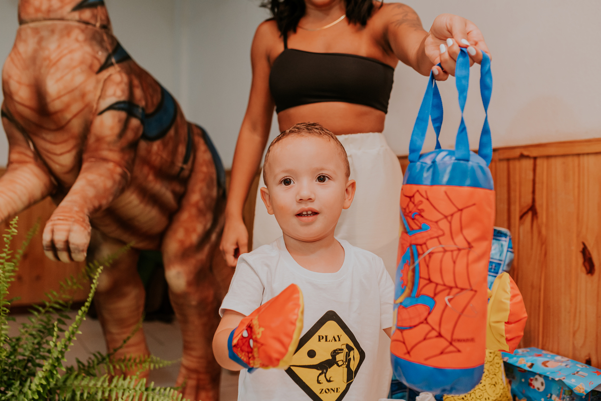 fotografia festa infantil 3 anos Joaquim ilha do governador dinossauro fotografa familia bruna Guerson ufrj 