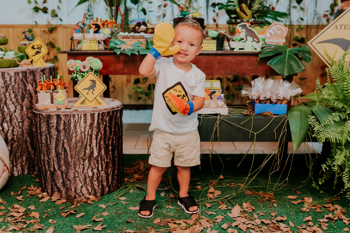 fotografia festa infantil 3 anos Joaquim ilha do governador dinossauro fotografa familia bruna Guerson ufrj 