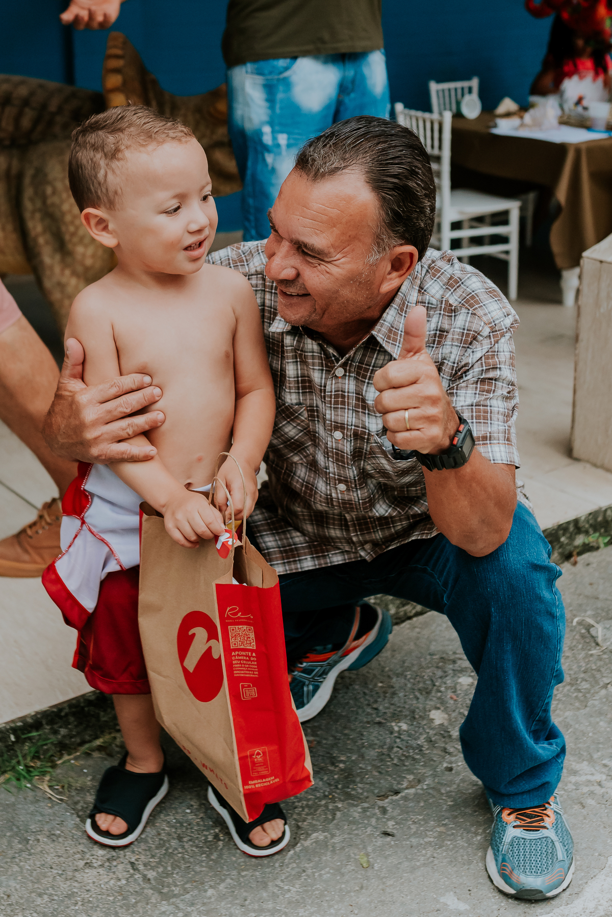 fotografia festa infantil 3 anos Joaquim ilha do governador dinossauro fotografa familia bruna Guerson ufrj 