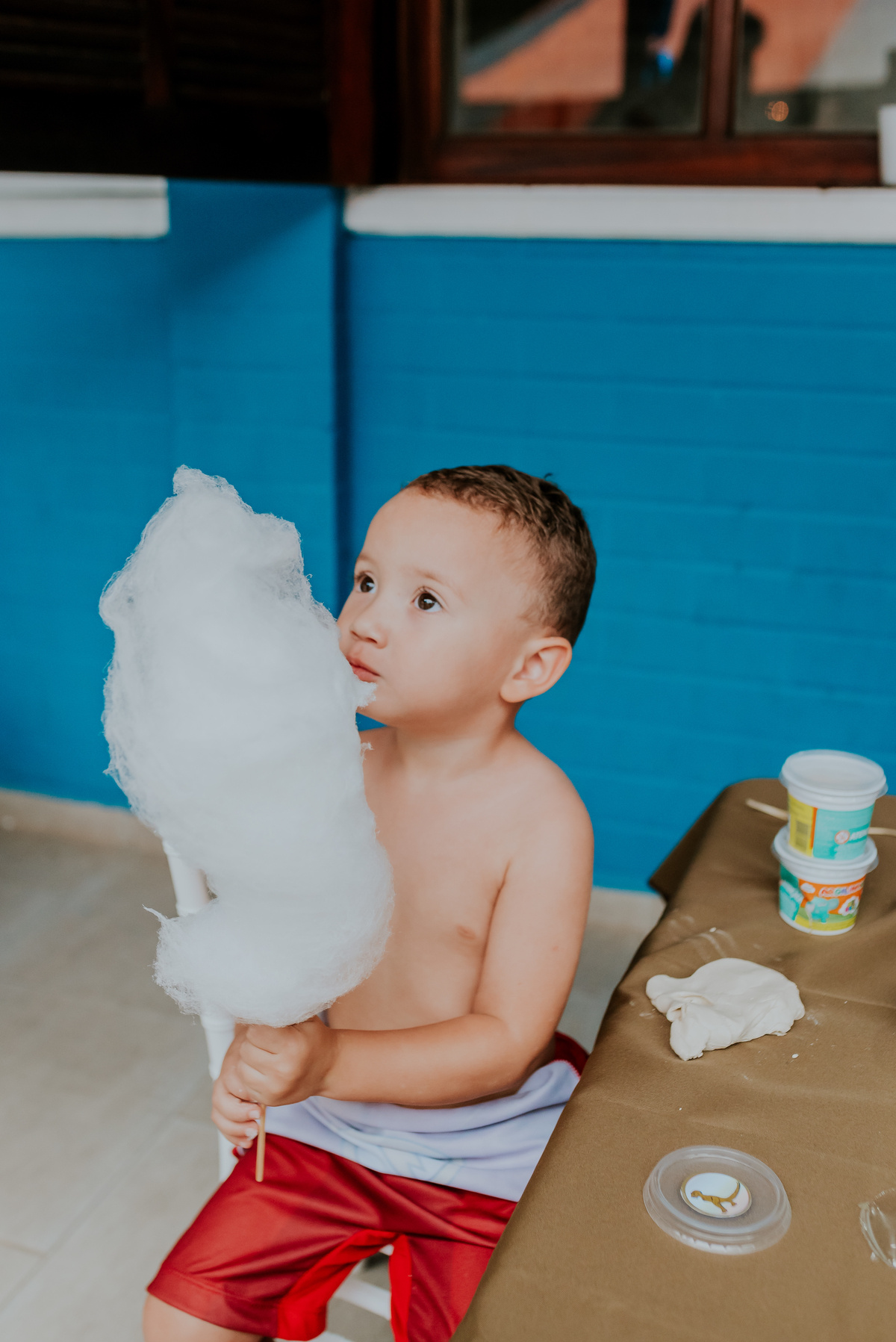 fotografia festa infantil 3 anos Joaquim ilha do governador dinossauro fotografa familia bruna Guerson ufrj 