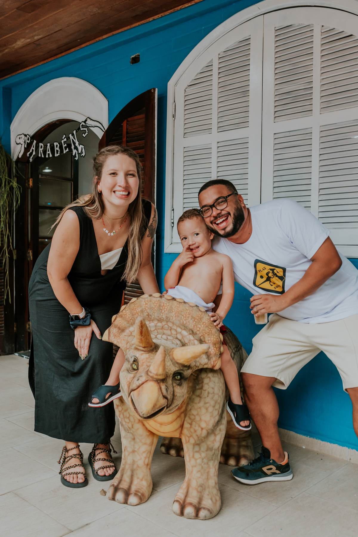 fotografia festa infantil 3 anos Joaquim ilha do governador dinossauro fotografa familia bruna Guerson ufrj 