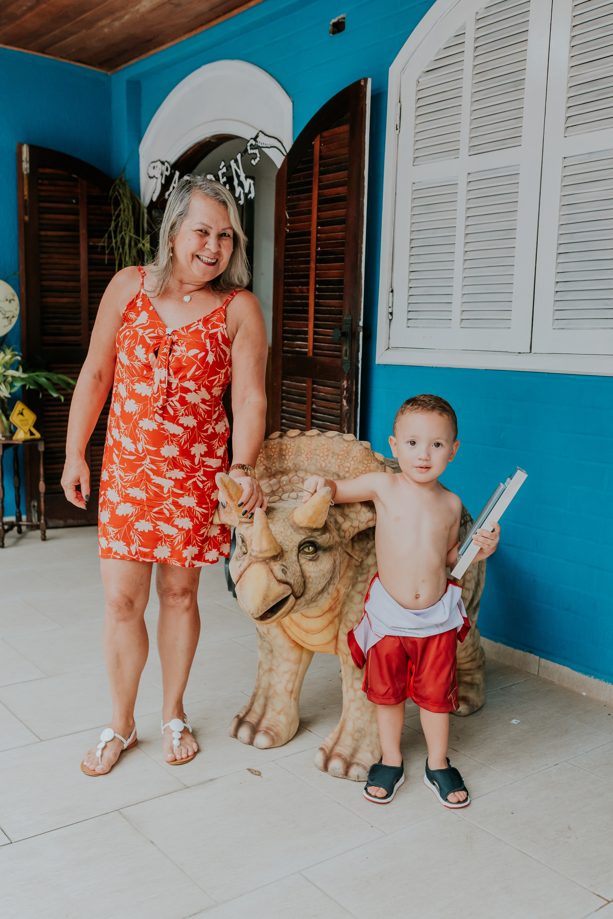 fotografia festa infantil 3 anos Joaquim ilha do governador dinossauro fotografa familia bruna Guerson ufrj 