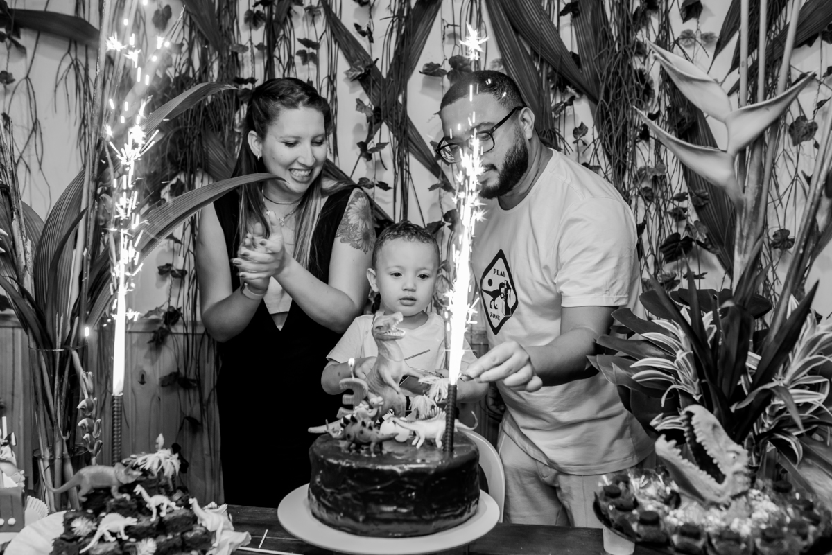 fotografia festa infantil 3 anos Joaquim ilha do governador dinossauro fotografa familia bruna Guerson ufrj 