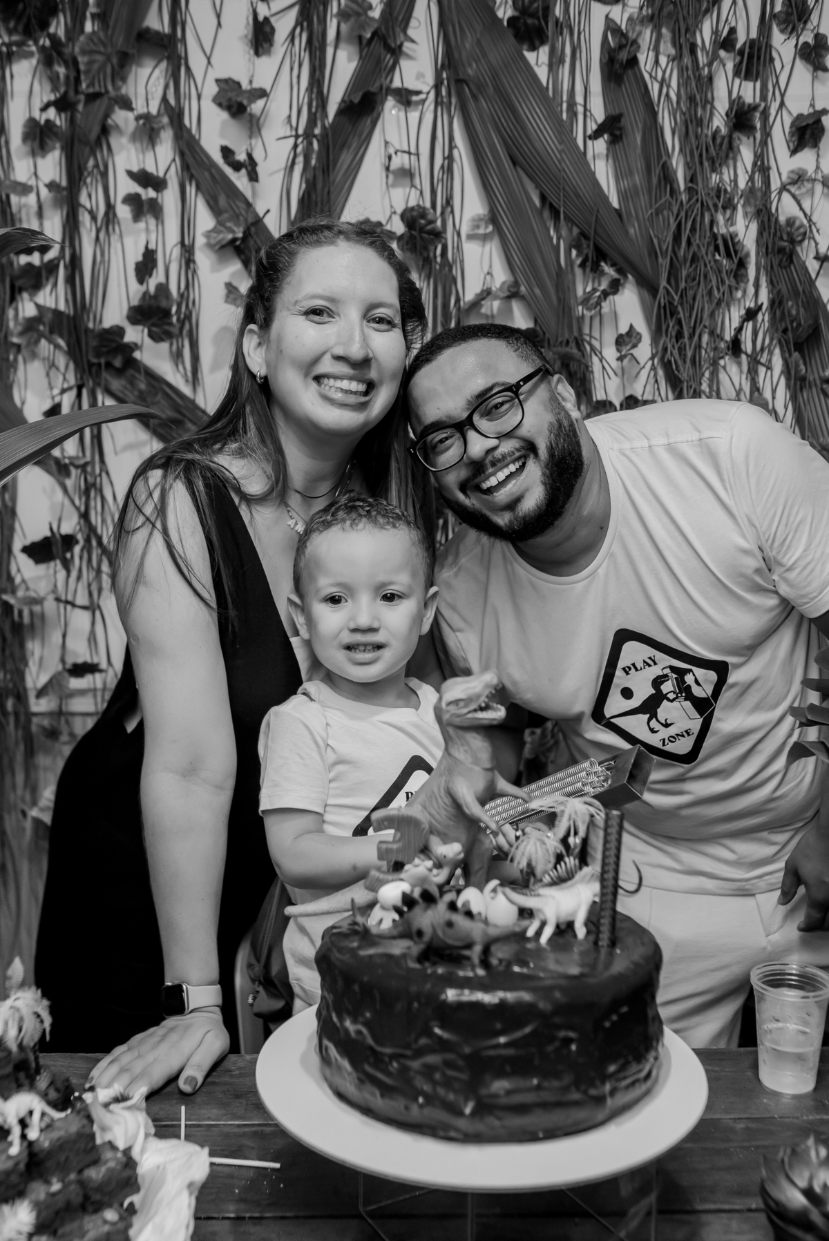 fotografia festa infantil 3 anos Joaquim ilha do governador dinossauro fotografa familia bruna Guerson ufrj 