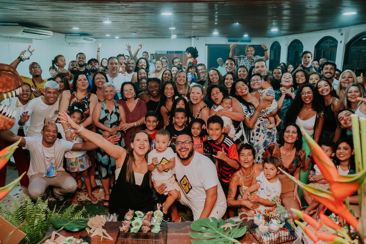 fotografia festa infantil 3 anos Joaquim ilha do governador dinossauro fotografa familia bruna Guerson ufrj 