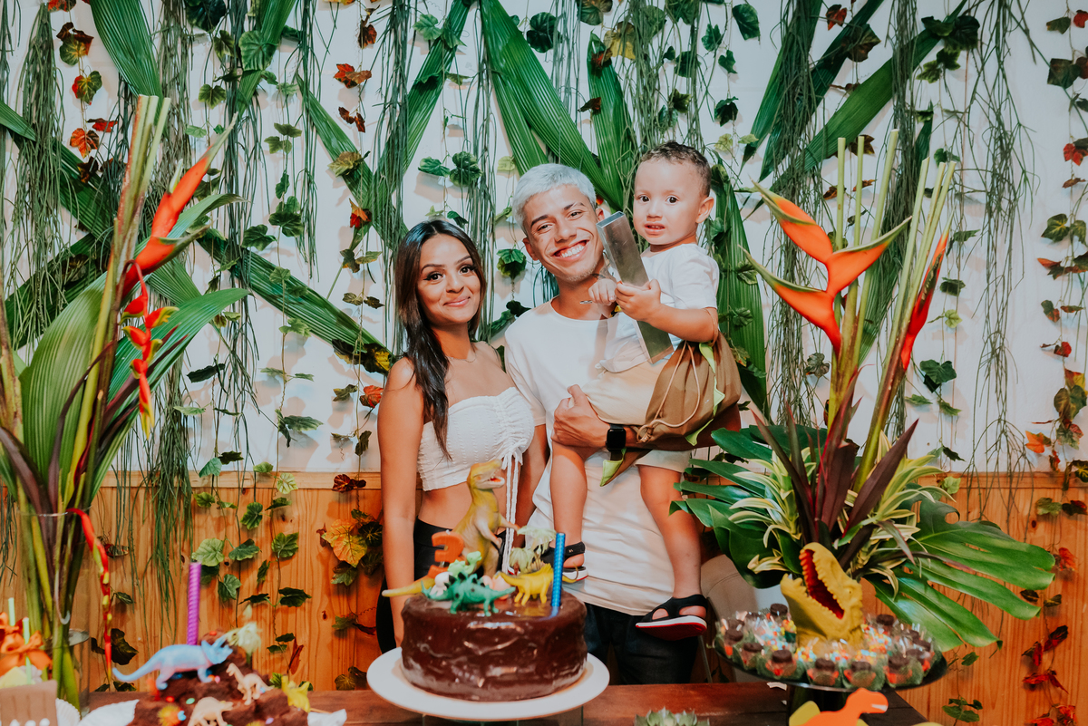 fotografia festa infantil 3 anos Joaquim ilha do governador dinossauro fotografa familia bruna Guerson ufrj 