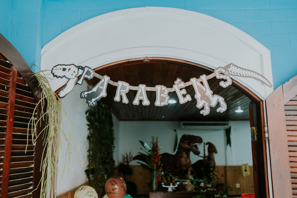 fotografia festa infantil 3 anos Joaquim ilha do governador dinossauro fotografa familia bruna Guerson ufrj 