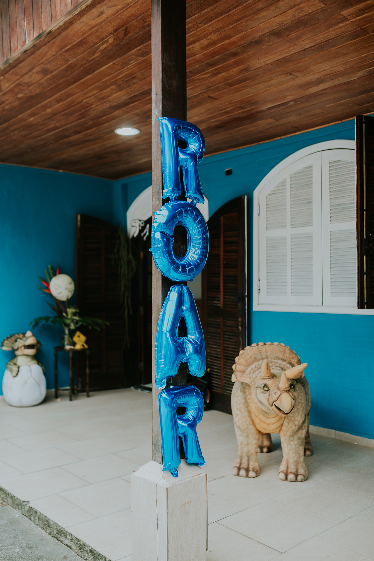 fotografia festa infantil 3 anos Joaquim ilha do governador dinossauro fotografa familia bruna Guerson ufrj 