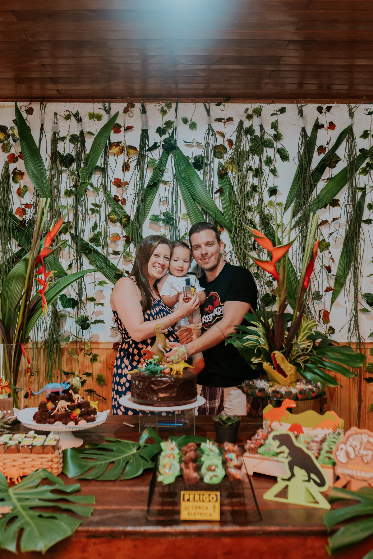 fotografia festa infantil 3 anos Joaquim ilha do governador dinossauro fotografa familia bruna Guerson ufrj 