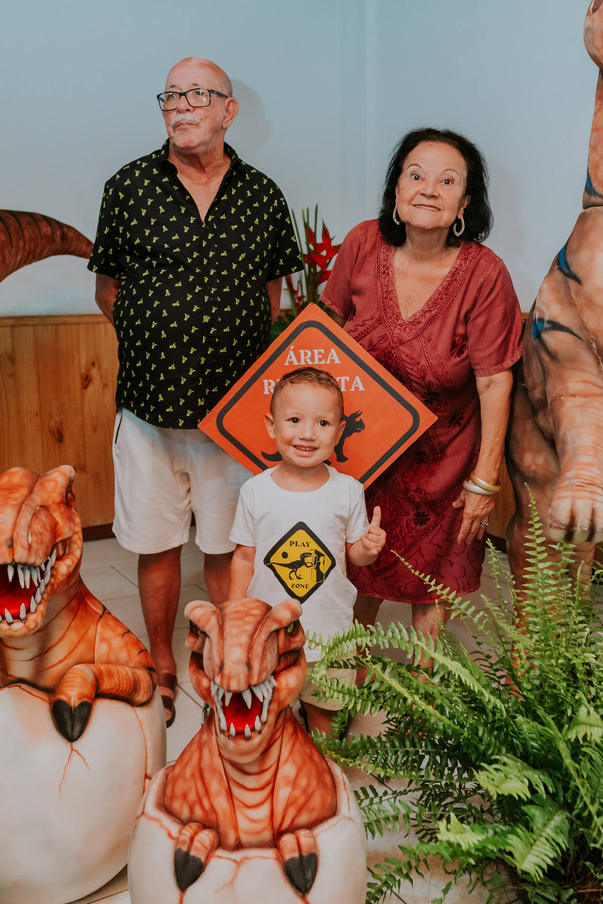 fotografia festa infantil 3 anos Joaquim ilha do governador dinossauro fotografa familia bruna Guerson ufrj 