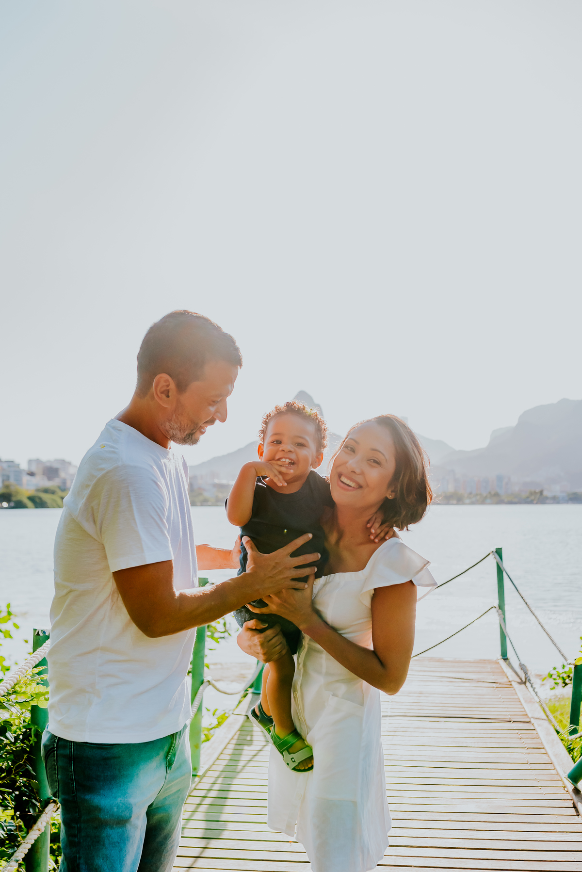 fotografia ensaio externo lagoa rodrigo de Freitas familia ao ar livre Rio de Janeiro rj bruna Guerson
