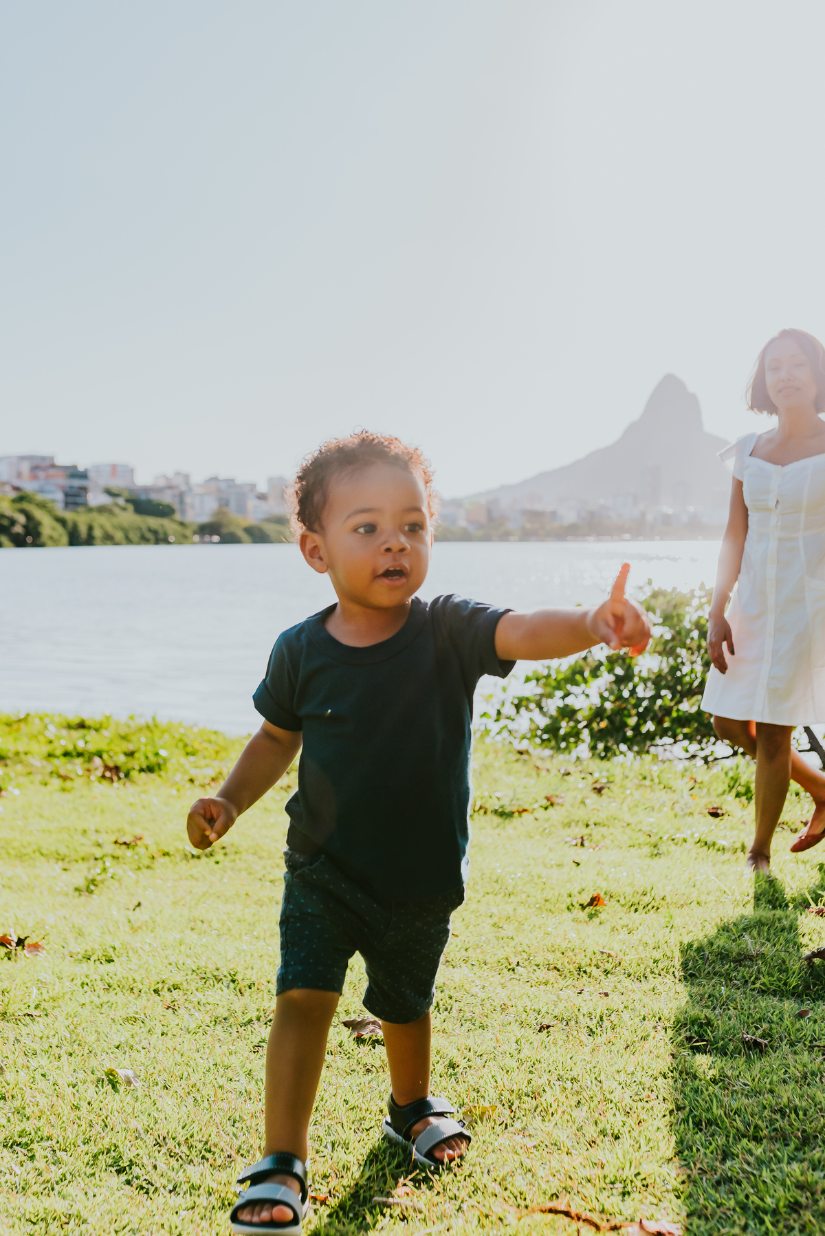 fotografia ensaio externo lagoa rodrigo de Freitas familia ao ar livre Rio de Janeiro rj bruna Guerson