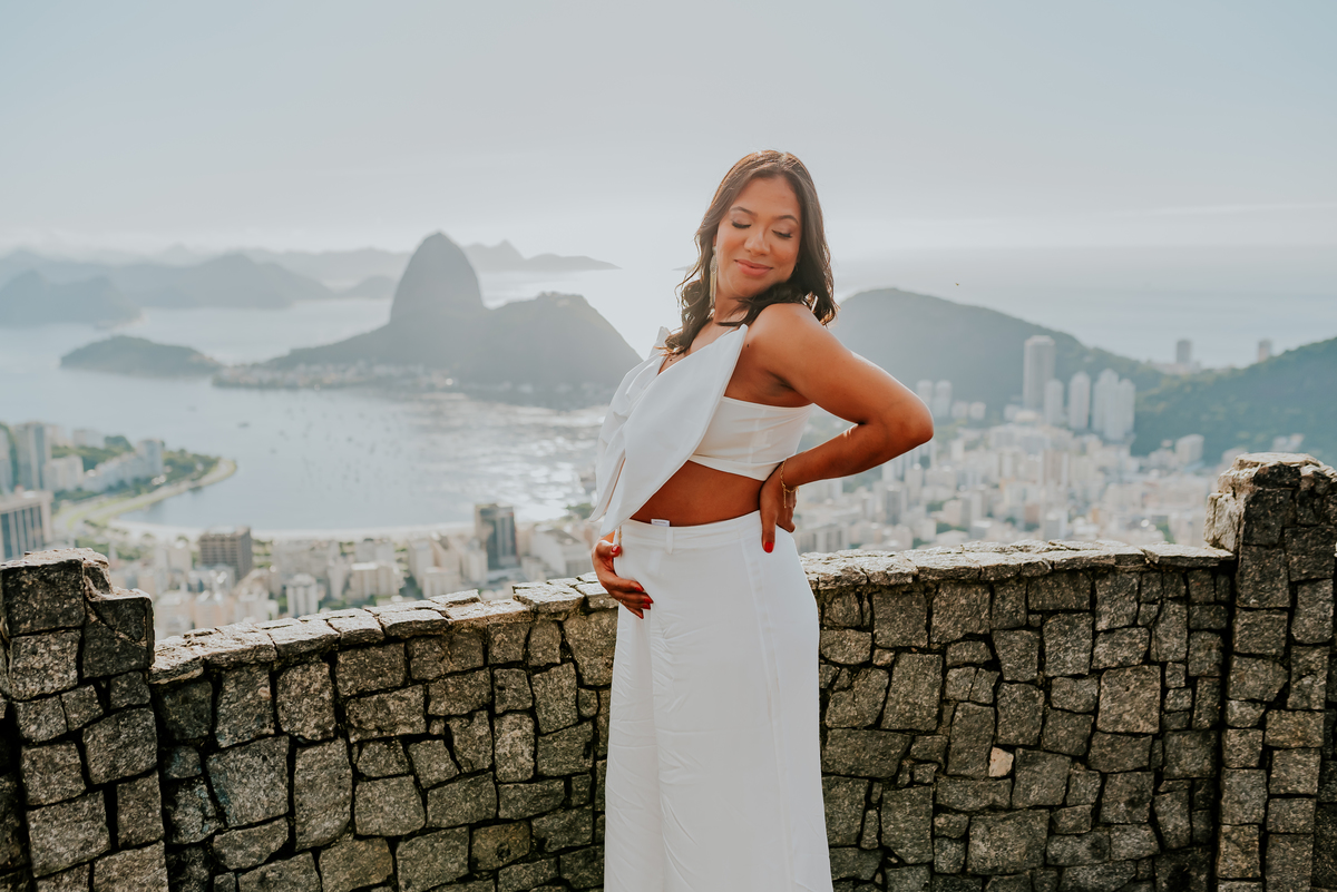 fotografia ensaio casal gestante mirante dona marta Rio de Janeiro sessão externa rj fotografa bruna Guerson familia